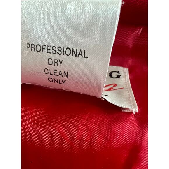 Bulldawg Racing Apparel NASCAR Winston Cup Jacket size Medium Red Black VTG - Picture 13 of 15